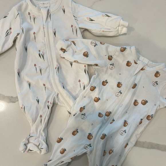 FIRSTS by Petit Lem Newborn Footies - Picture 2 of 3